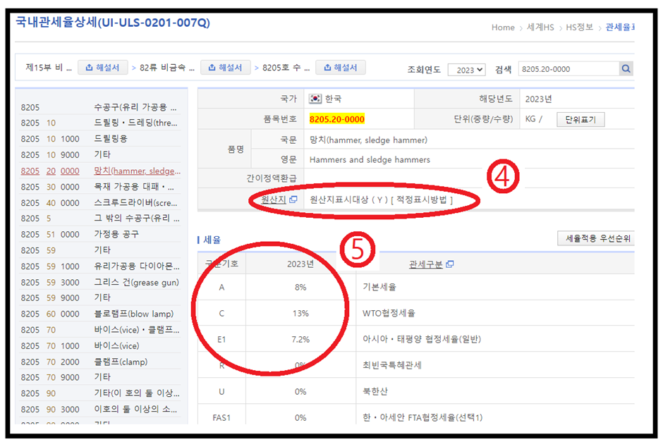 HS검색 4단계