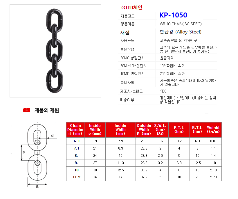 G100체인